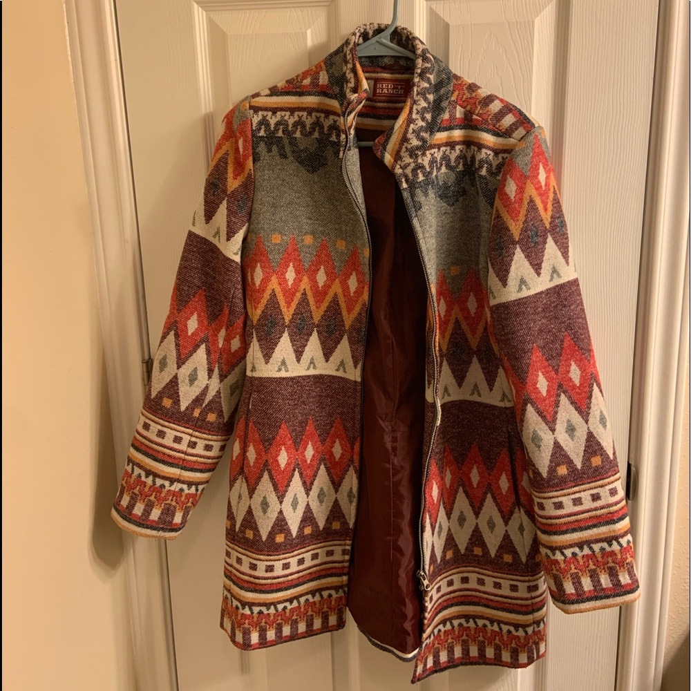Red Ranch Coat